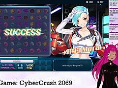 Lewdneko's sultry Cybercrush gameplay