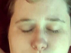 Amateur babe’s face drenched in cum without mercy
