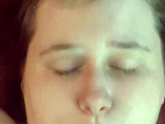 Amateur babe’s face drenched in cum without mercy