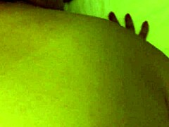Prostitute taking my dick deep in her ass