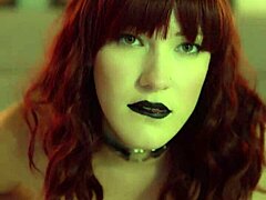 GOTH BABE SOAKED IN PASSION
