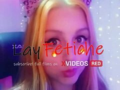Layfetiche’s teasing solo clips with shaved pussy play