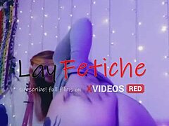 Layfetiche’s teasing solo clips with shaved pussy play