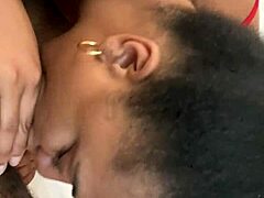 Black Goddess Stuns with Oral