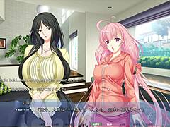 Hentai Milf Rides Hard In Akumeru Harem Route