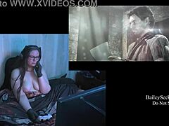 Naked BBW lesbians play Alan Wake part 9