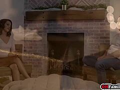 Stepmom Ignites Forbidden Sparks