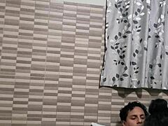 Husband Interrupts Heated Moment
