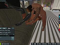 Mercedes Takes Mr Jones’ Massive Cock Hard