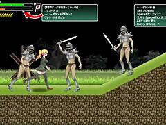 Blonde Hentai Star Shines in Battle
