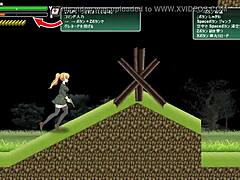 Blonde Hentai Star Shines in Battle