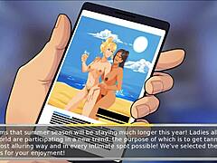 3D animated passion with sultry teacher