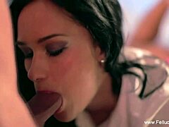 ORAL CLIMAX ON COUCH SCENE