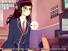 D-VA Naughty with Steamy Oral Delight