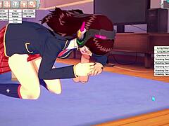 D-VA Naughty with Steamy Oral Delight