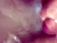 Sperm swims during solo bath play