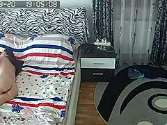 Homemade Brunette Pussy Filled Up