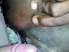 What’s hidden in this black pussy tease?