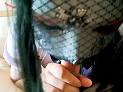 How skilled is this cute Asian at handjobs?
