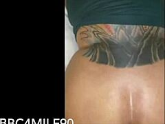 what’s behind this thick latina hotwife’s doggystyle comp?