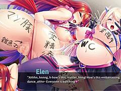 bdsm hentai vn review with rough gyarus