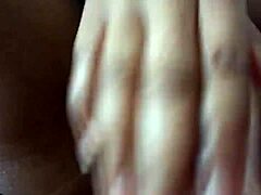 Ebony neighbor fills me up