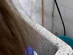 Shower Bliss with Skinny Step-Friend