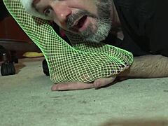 Emerald Hosiery Feet Enchant