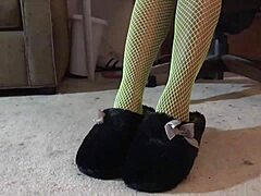 Emerald Hosiery Feet Enchant