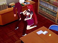 Rias Gremory Begs For NTR In Hentai