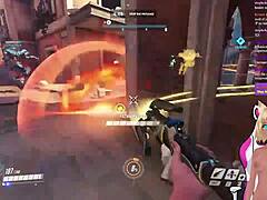 LewdNeko's Overwatch Spanking Ignites Passion