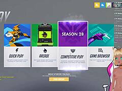 LewdNeko's Overwatch Spanking Ignites Passion