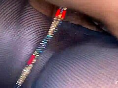 Lizzy2 Tackles Massive Shaft Outdoors