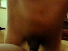 Cheeky wife swallows my thick cock