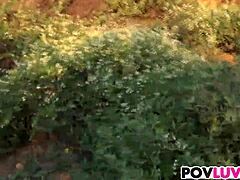 Hiking Teen Emily Austin Takes A Rough Drilling
