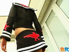 European Sweetheart Enjoys Doggy POV