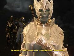mysterious malacath lessons with busty guide