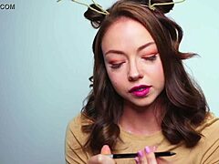 i slipped into a deer costume for fun