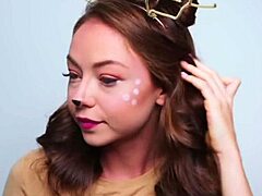 i slipped into a deer costume for fun