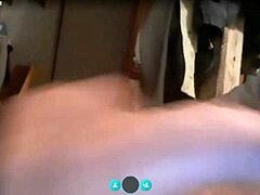 Random Husband Cums Hard from Milf's Shaved Pussy