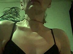Cheating MILF drills pussy with wild toy