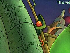 Intergalactic Toons in Erotic Action