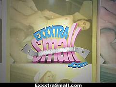 Petite Teen’s Ebony Power Clash