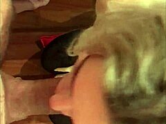 Deep Throat Play by Petite Blonde Teen