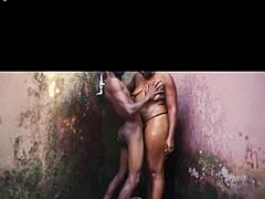 AFRICAN HOUSEWIFE DESIRES EBONY SHAFT