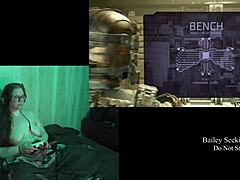 Dead Space Naked with Busty BBW