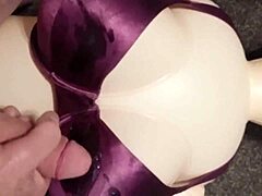 Toying with inflatable doll fun