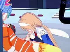 3D Lesbian Desire in Motion