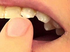 Mouth full of fetish candy?