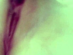 wife’s fingers teasing her eager wet folds